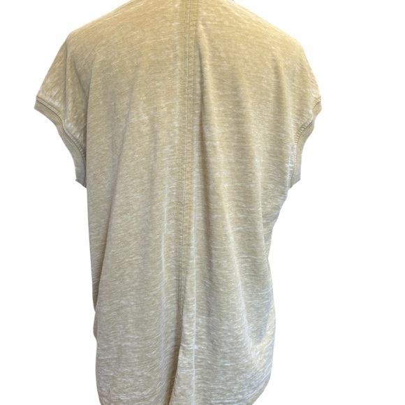 Jane and Delancey Beige Short Sleeve Blouse #169 - Picture 2 of 4